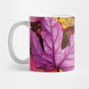 Pretty Autumn Fall Leaves Mug